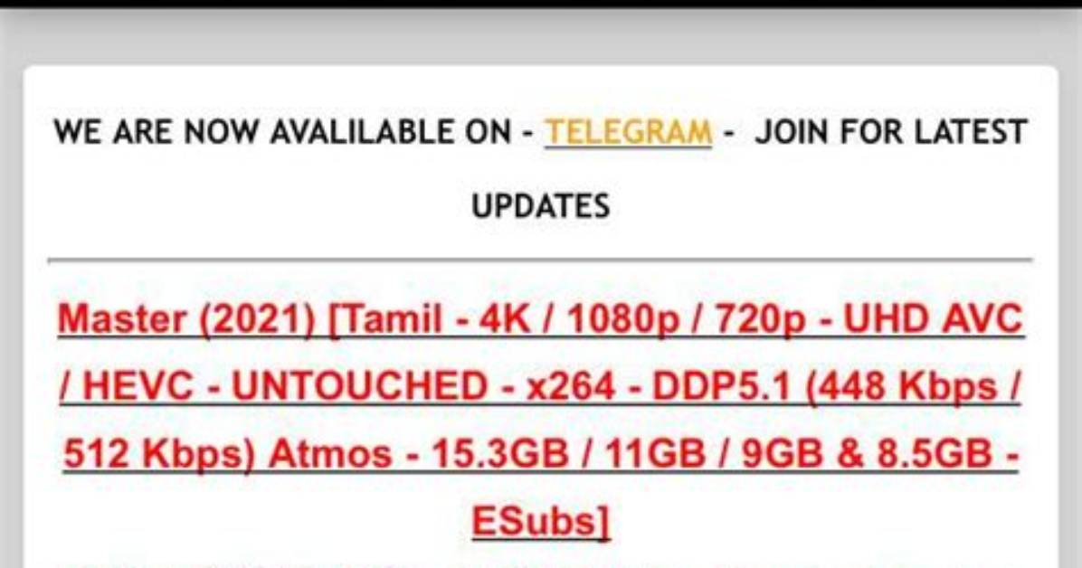 Tamilblasters New Link 2024 Movie Download: a Comprehensive Guide
